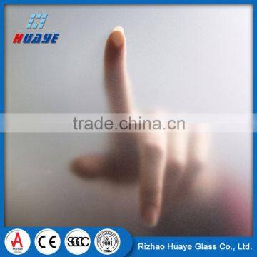 China low price tempered/frosted bathroom glass door