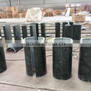 Indian Green Marble Column Marble Roman Pillars Column Molds