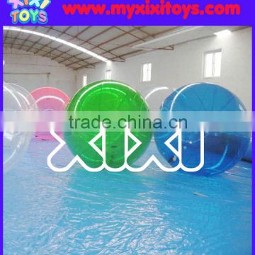 XIXI 2015 New Colorful PVC/TPU inflatable water running balls for sale