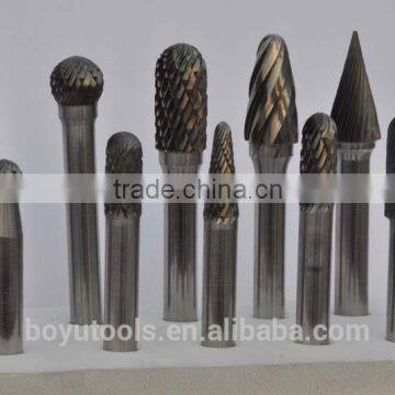 10pcs HSS rotary burrs set