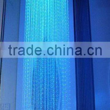Color changing DMX optical fiber chandelier