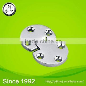 At logistic center chrome/gold zinc alloy furniture and cabinet flap door hinge