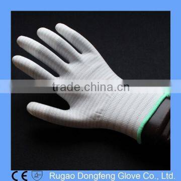 U3 Style Nylon Cleanroom Antistatic PU Coated Gloves