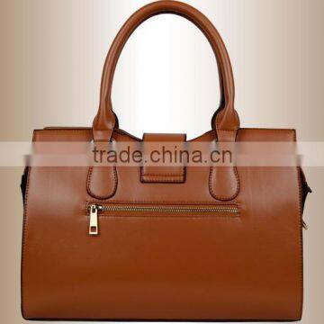 New Designed Style Women Brand Tote Handbag Lady Hand Bag High Quality PU Bag Fashion Handbag Made in China Manufacture photo-3