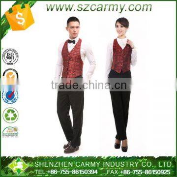 Bartender Bar Restaurant Hotel Waiter Waitress Vest & Waistcoat