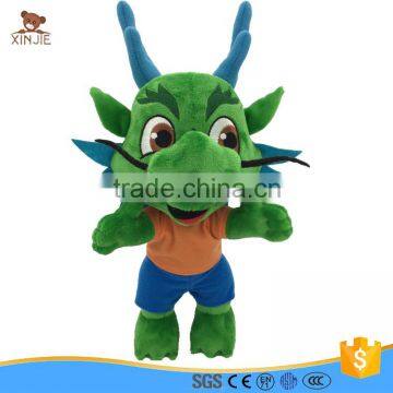 hot selling stuffed green dragon toy