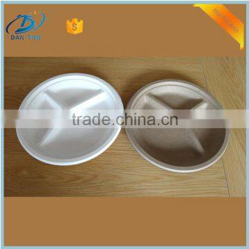 2016 Eco-friendly Paper Pulp Lunch Box Disposable Lunch Plate photo-2