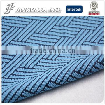 Jiufan textile jacquard fabric latest coat pant design spaper drawing can offer