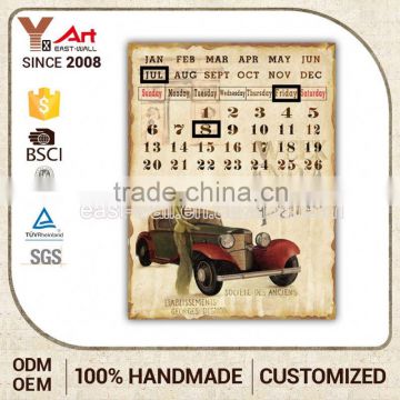 Export Quality Cost-Effective Calendar Car Wall Plaque Plaques And Trophies