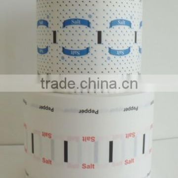 food grade pe coated sugar sachet wrapping/packing paper,PE coated sugar packaging paper,sweetener packaging paper