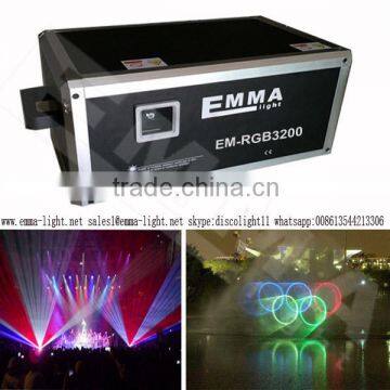 Factory price RGB 10W dj laser lights for sale