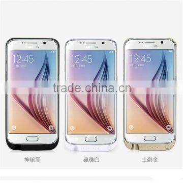 2016 Hot Selling 4500mAh Battery Charger for Phone Case, Battery Charger Case for Samsung Galaxy S6, Battery Case for Galaxy S6                        
                                                Quality Choice