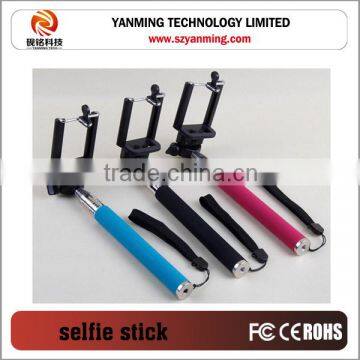 Mobile Phone selfie stick monopod handheld Monopod Selfie-Stick with bluetooth