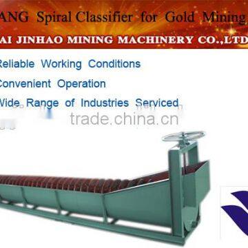 hot sale spiral classifier for various ores spiral classifier
