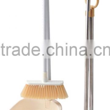 Long Handle Plastic Printed Dustpan And Broom Set(NO.888)