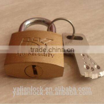 Best Price High Quality Brass Painted Atomic Key Padlock photo-2
