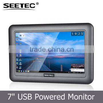 SEETEC 7" 4:3 LCD touchscreen Monitor with usb indoor advertising display screen DP701