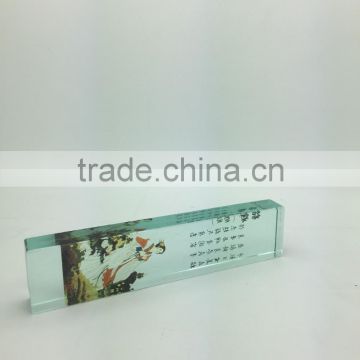 Professional Customized Clear Crystal Paperweight