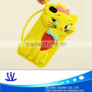 Lovely 3d animal cartoon mobile phone silicone case for iphone 6/6s                        
                                                Quality Choice