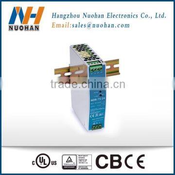 Mean Well NDR-75-48 Single Ouput Industrial DIN RAIL 1.6A 48V Slim Single Phase