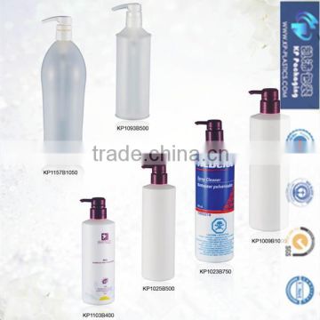 500ml 1000ml HDPE plastic shampoo bottles