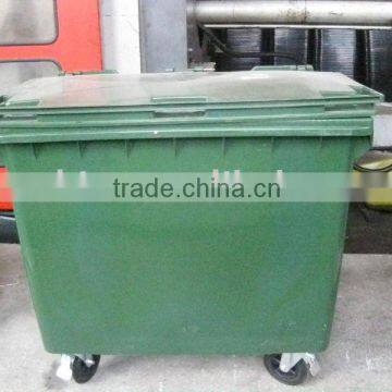 660L-HDPE with wheels wastebins