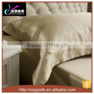 suzhou 100%silk luxury soft pure dyed sandwash pillowcase for facial and hair care as a gift