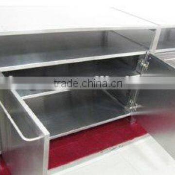 modern stainless steel restaurant kitchen furniture/prefab stainless steel kitchenware