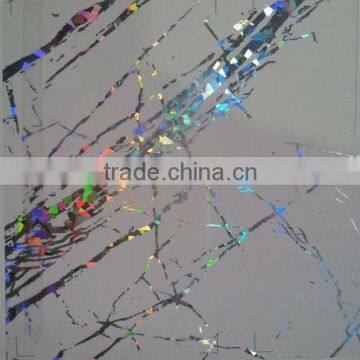 newest design laser PVC film