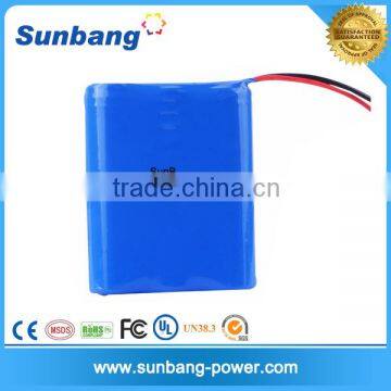 2016 hot sell Good quality 3.7v 18650 6000mah golf buggy battery pack