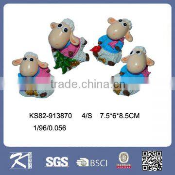 polyresin product home decorative chinese sheep figure