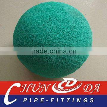 Concrete pump cleaning balls/cylinders (5'',Hard,Natural sponge)