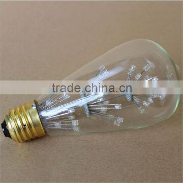 Super High Lumen Edison Led Bulb Lights 3W Warm White Edision Bulb Light photo-3