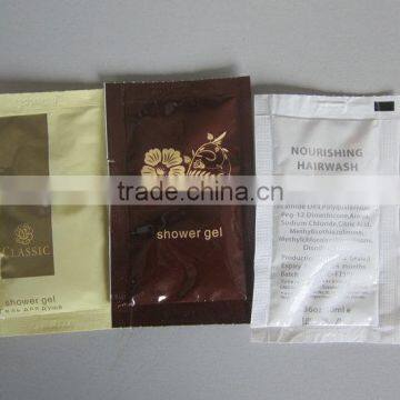 10ml New Design Hotel Hair Shampoo Sachet Wholesale                        
                                                Quality Choice