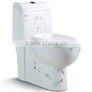 GC-A05 Easy to clean Nano-glaze Siphonic One Piece Toilet Of Sanitary Ware Items