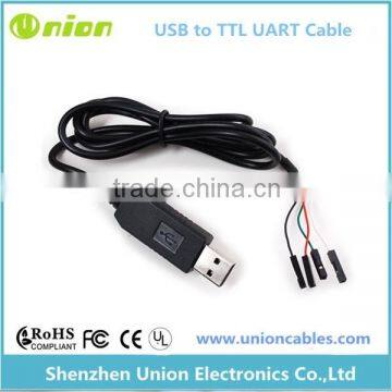 USB TTL 3.3V 5V Serial Cable UART FTDI RS-232RL COM Converter Header Cable Factory Price