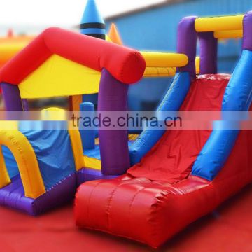 Residential mini oxford inflatable combo bouncy castle