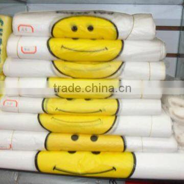 high quality T-shirt bags on roll for Europe market