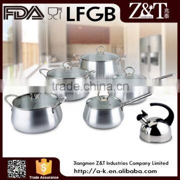 New product belly sanding aluminum pots and pans camp