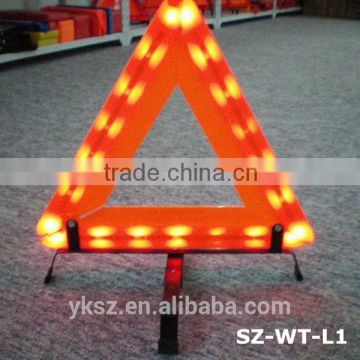 led car emergency warning triangle