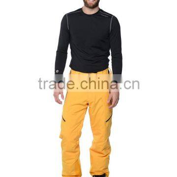 2016 yellow fashion hot sale tight pants ski pants for man from xiamen