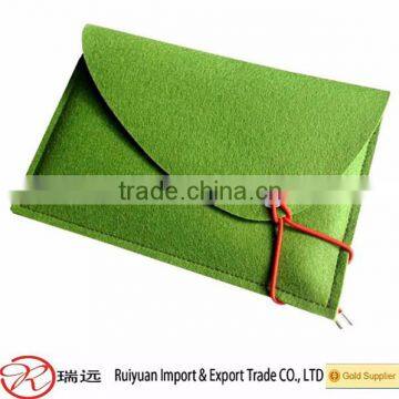 13'' Green Felt Laptop Sleeve ,laptop Bag for Teenage New for 2015 photo-2