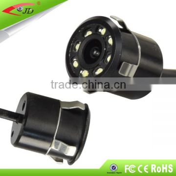 Factory price Rear view auto camera with 8 lights ,car camera for the parking sensor system