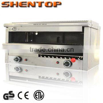 Shentop kitchen equipment salamander slide-in removable side panels STPP-MHL3 Piezo igniter Gas Salamander