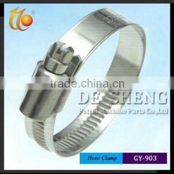 Stainless Steel American Type Hose Clamp Pipe Clamp