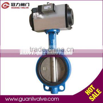 WCB Wafer Pneuamatic Butterfly Valve