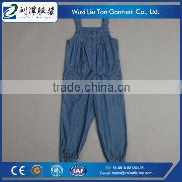 cotton fashion design denim baby overalls