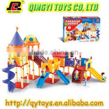 block paradise series toy DIY game for inteligent