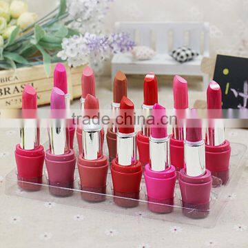 24pcs per Set Matte Color Longlasting Kissproof Lipstick photo-3