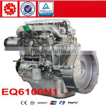 Euro2 130HP Dongfeng Diesel Cummins Truck EQ6100N1 Engine